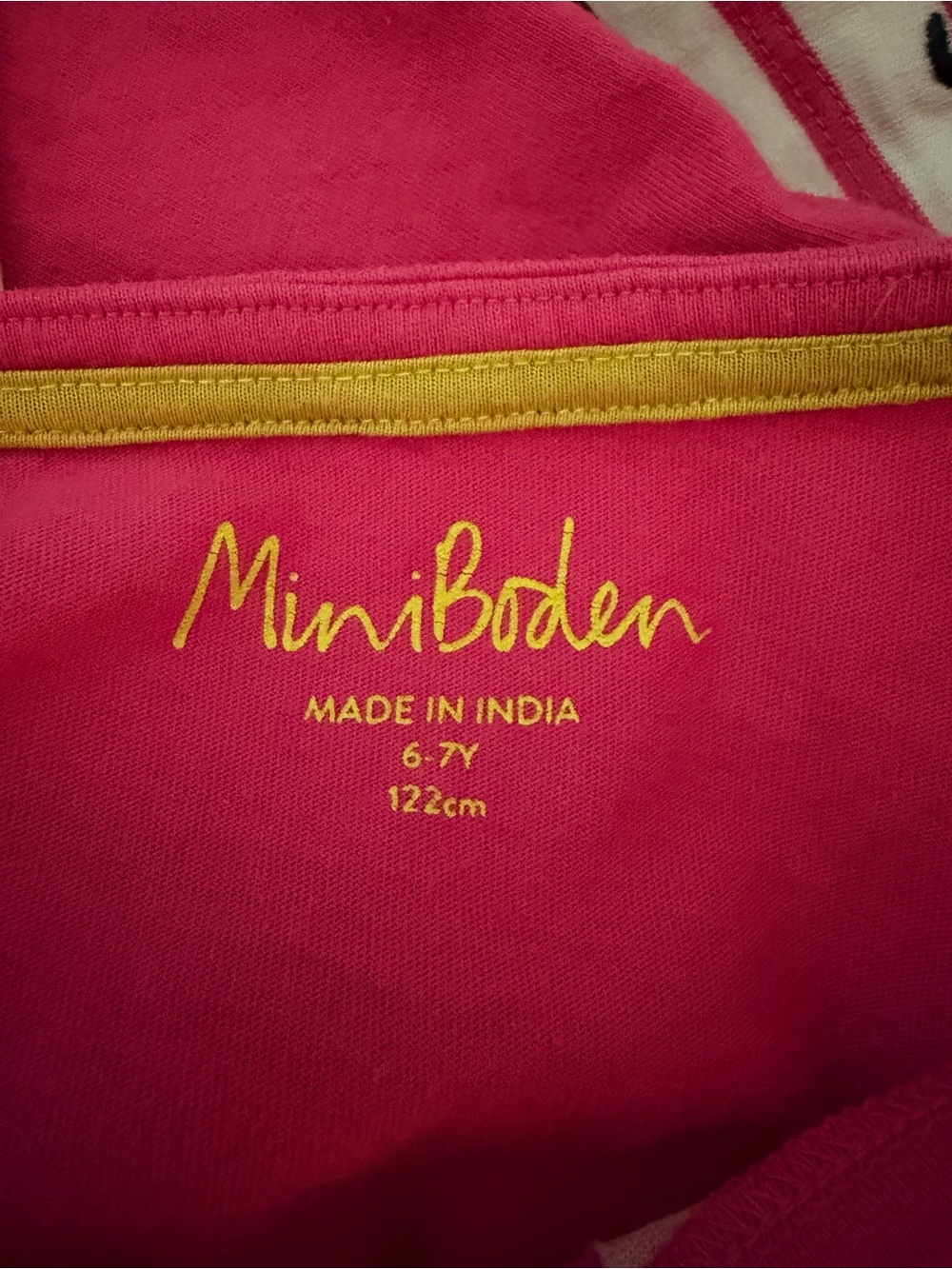 Mini Boden Pink Scientist Tunic - Picture 4 of 4
